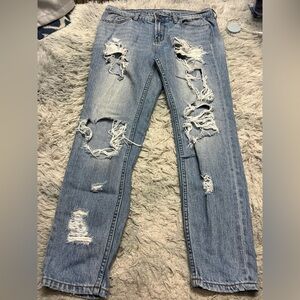 BDG Slim Boyfriend Jeans with Rips Size 26W